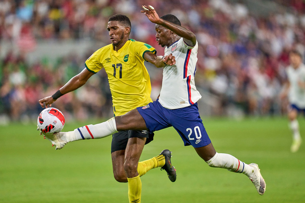 USMNT winger Tim Weah vs. Jamaica
